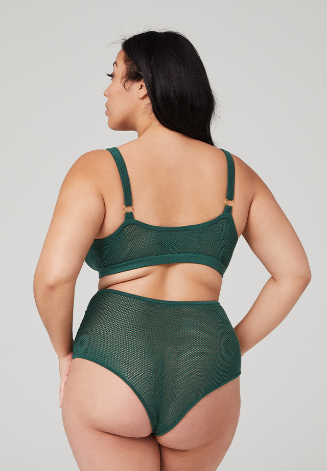 Merino Mesh Bra 2.0 - Forest