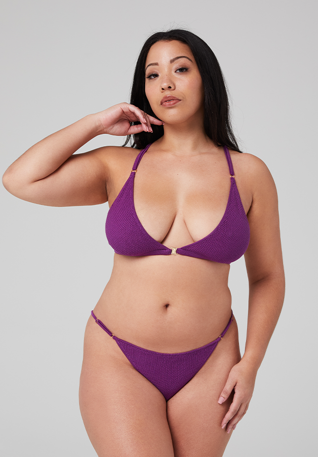 Merino Classic Bikini - wild lilac